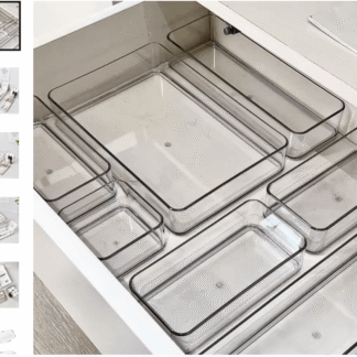 Drawer organizer trays