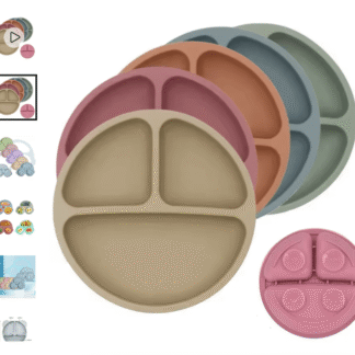 AliExpress-Suction Cartoon Children Dishes