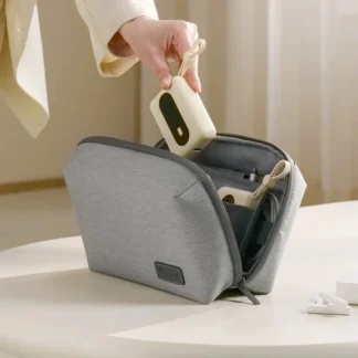 Electronics Organizer Travel Case, Water Resistant Travel Bag Cable Organizer for Essentials, Tech Pouch Accessories Storage