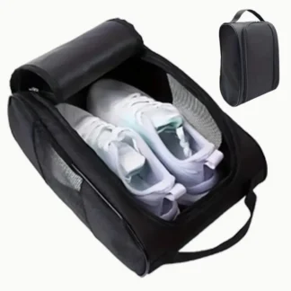 Portable Golf Shoe Bag Oxford Cloth Shoe Carrier Bags Breathable Lightweight Golf Handbag Dustproof Football Tennis Shoe Bag